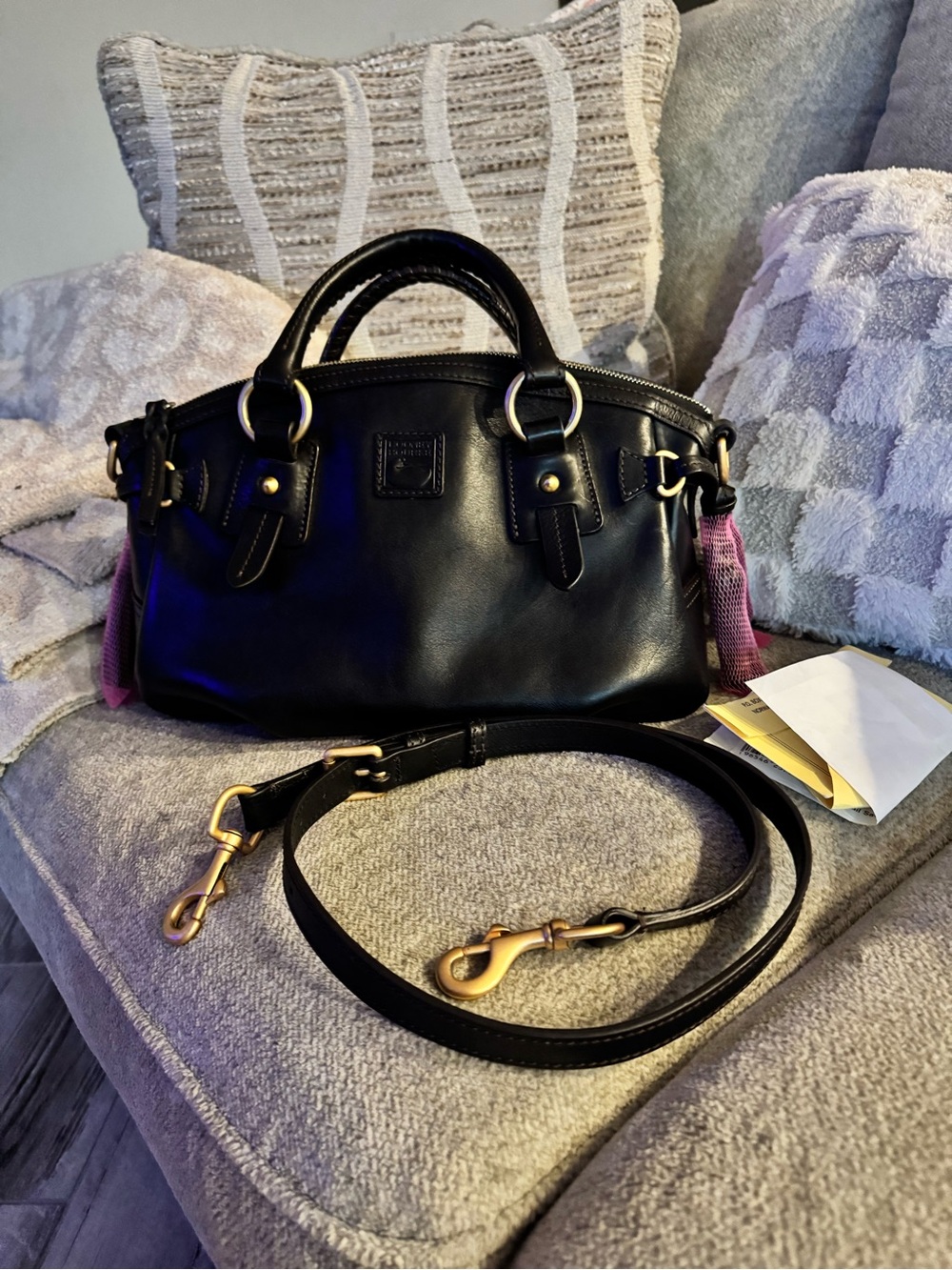 Dooney and Bourke Florentine medium mail Satchel Handbag - Picture 10 of 12